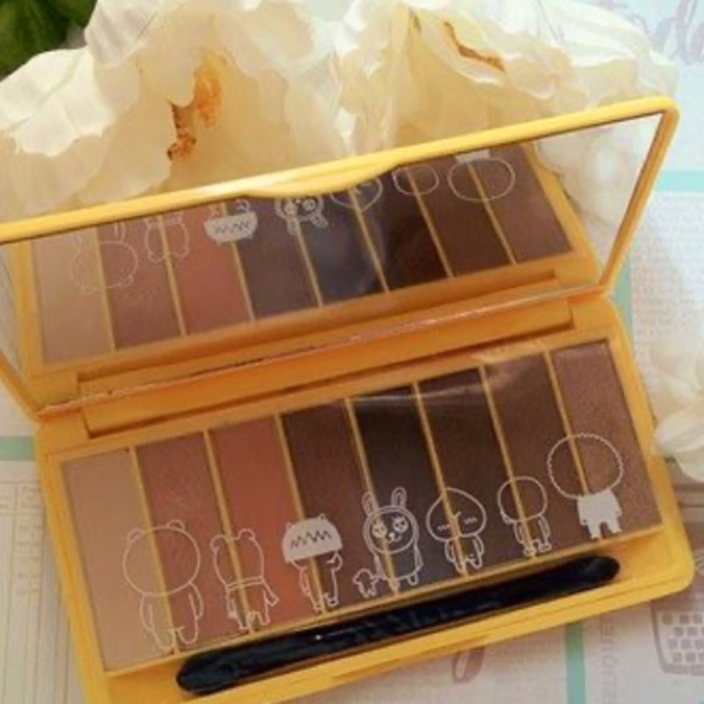 The face shop eyeshadow palette